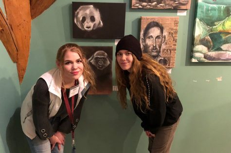 Students Display artwork at POAC Winter Market